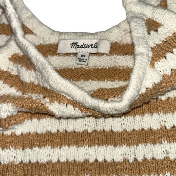Madewell Striped Open-Stitch Sweater Tank XS - Picture 6 of 6